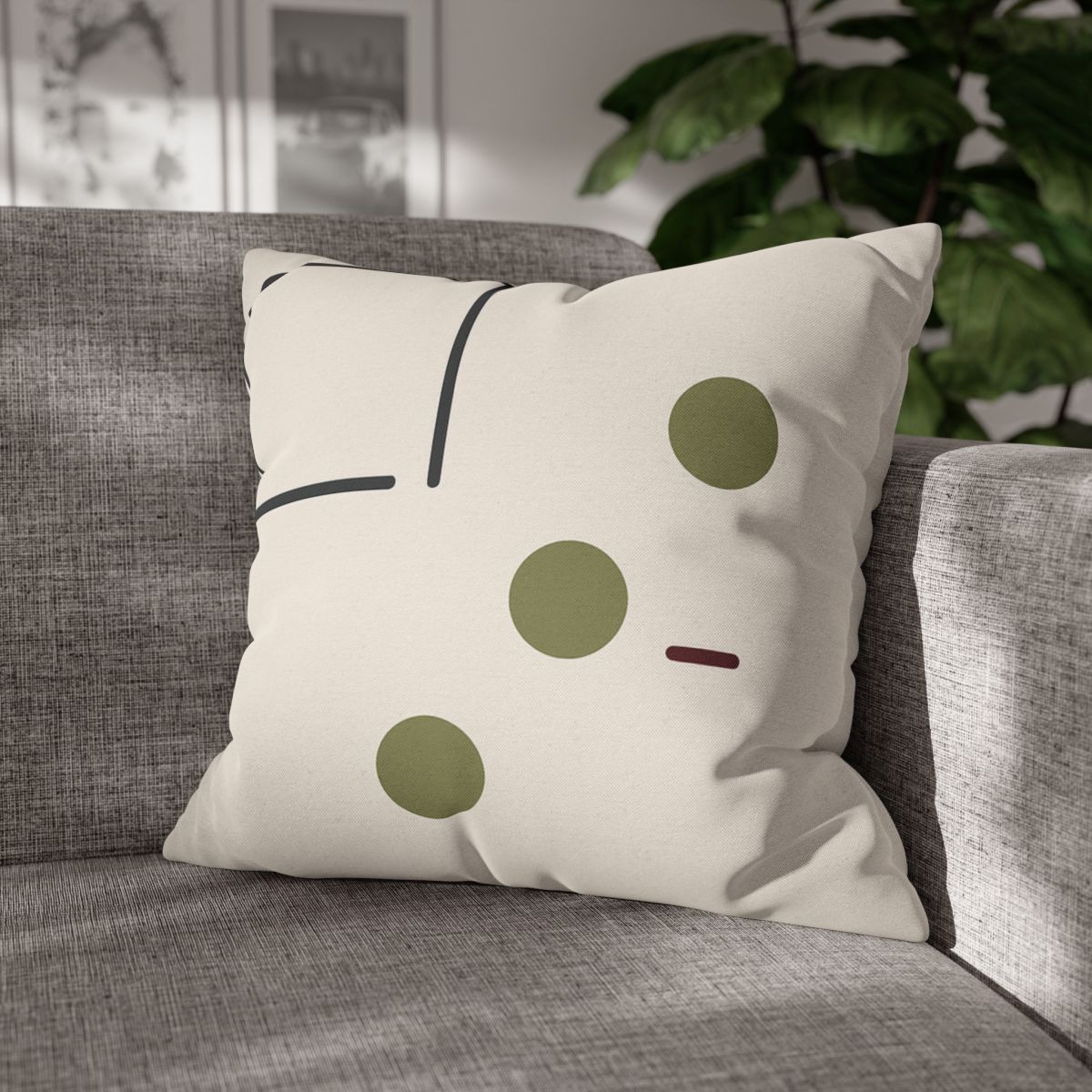 Framed Gap And Three Distant Points custom pillow cases