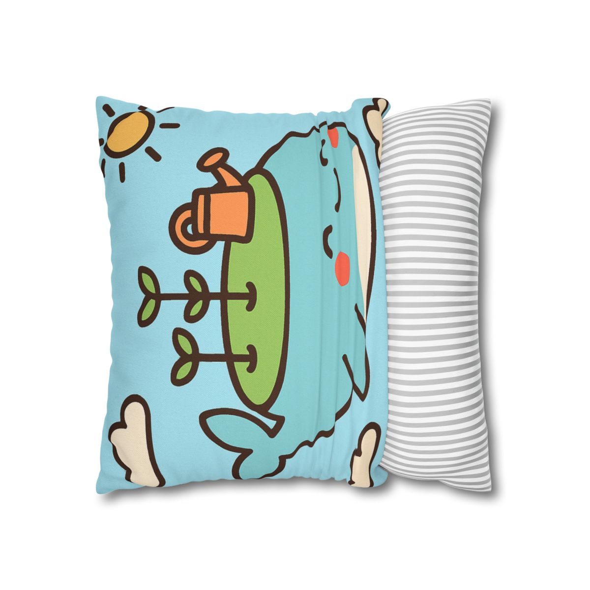 Sky Whale Seedling Planet Garden unique gift pillow cases