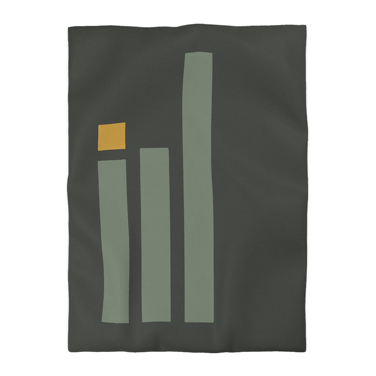 Offset Trio Of Vertical Bars soft comforter duvets