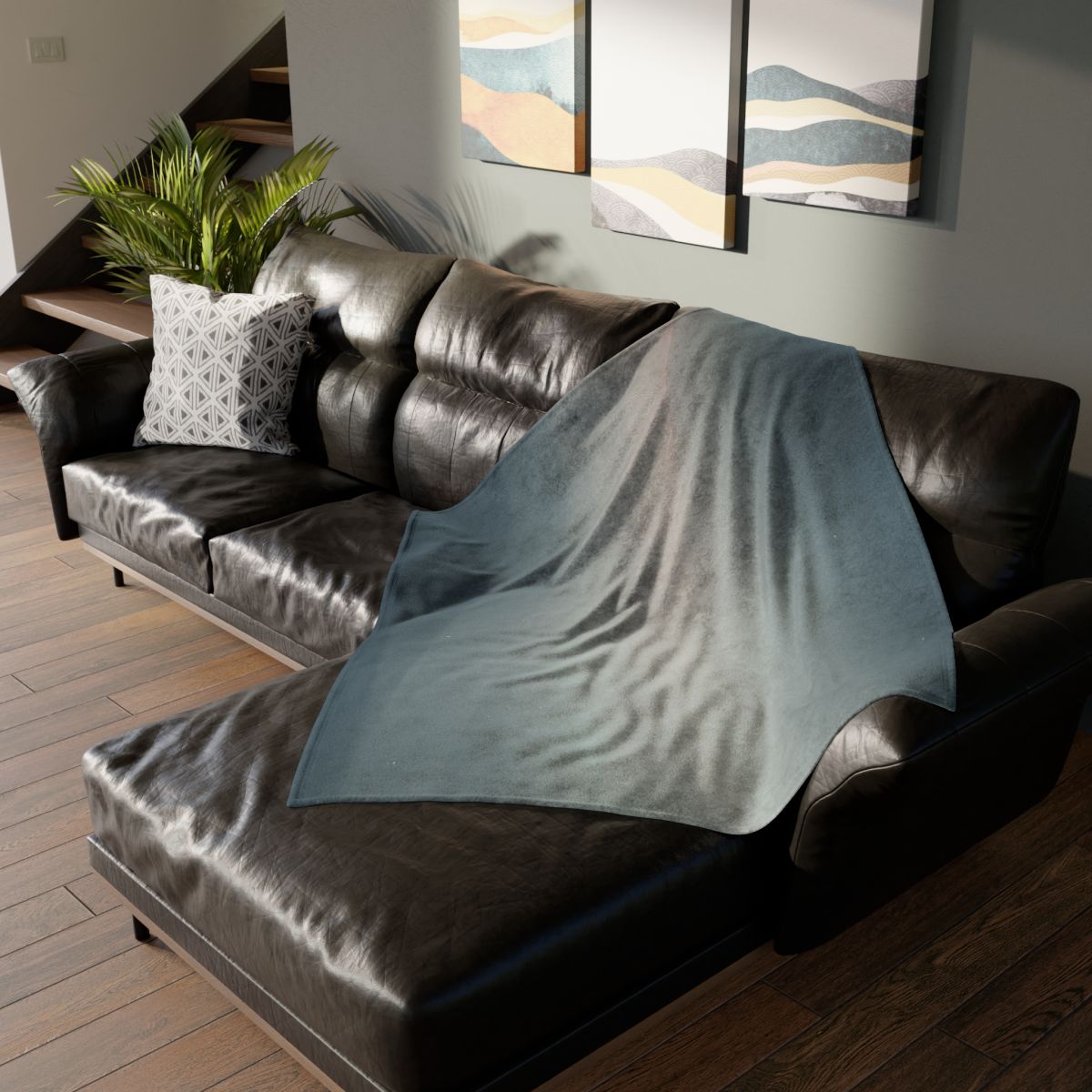 Dark Energy Veil Gradient unique gift blanketscustom blankets