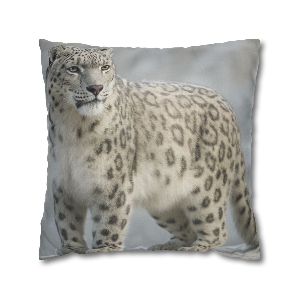 Snow Drift Hunter Snow Leopard unique gift pillow cases