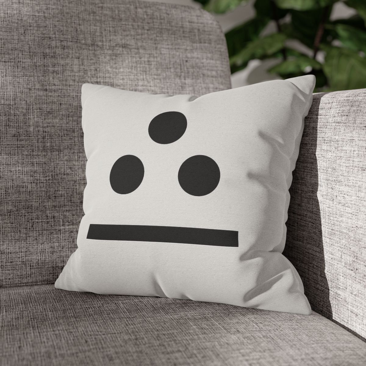 Three Point Triangle Rhythm designer print pillow cases