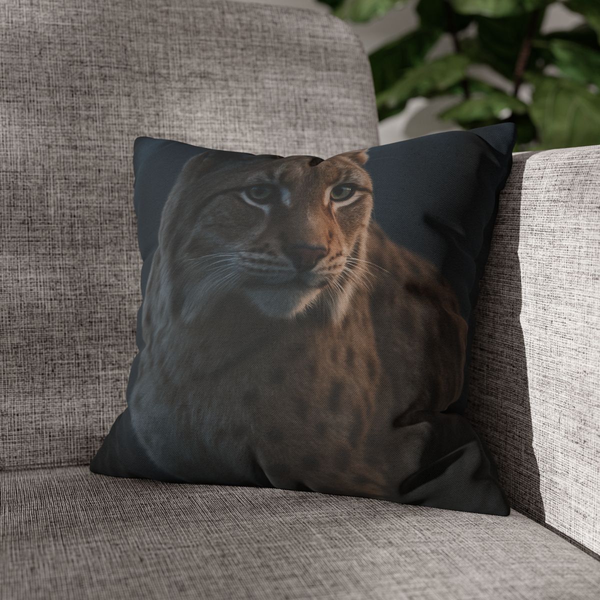 Twilight Prowler Lynx comfortable bedding pillow covers