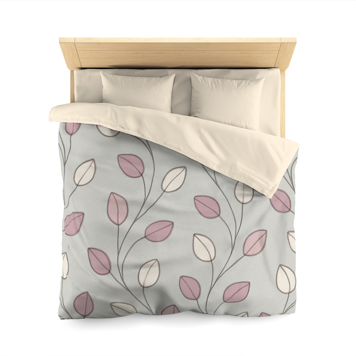 Spiral Bud Cascade soft comforter duvets