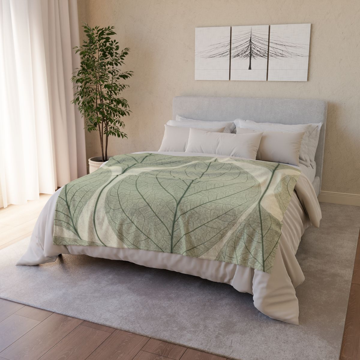 Vein Lace Overlay stylish throw blankets