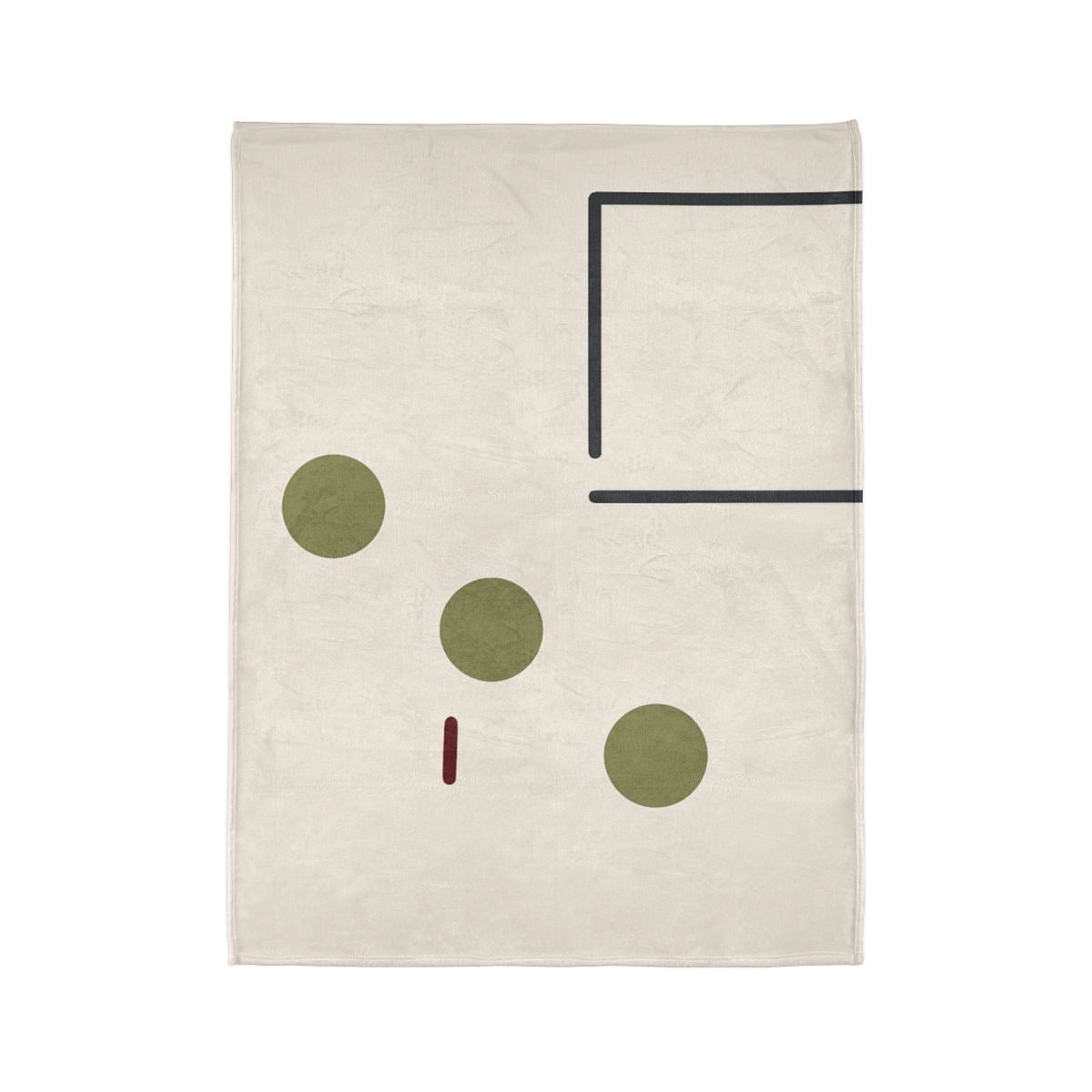 Framed Gap And Three Distant Points trendy patterned blankets