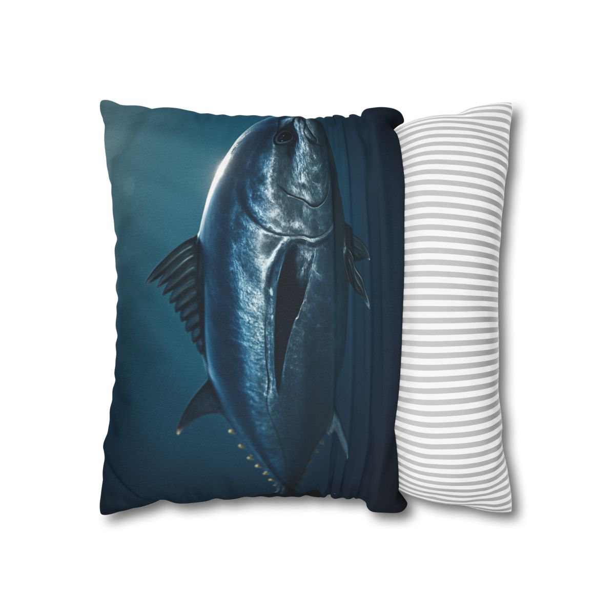 Glimmerfin Bluefin Tuna comfortable bedding pillow covers
