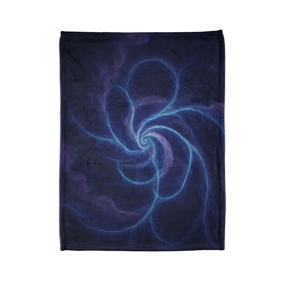 Nebula Spiral Lattice designer printed blankets