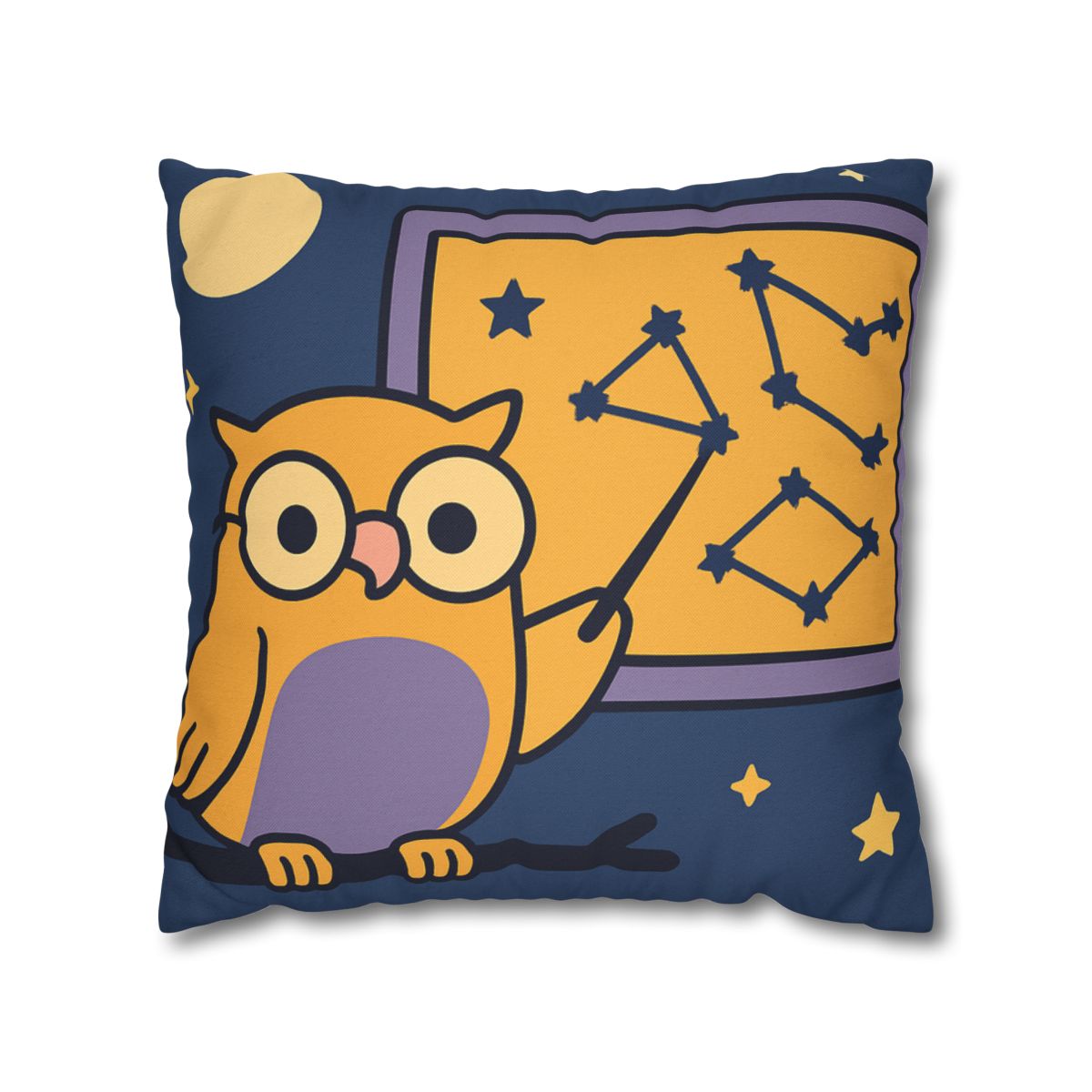 Moonlit Owl Classroom personalized pillow covers