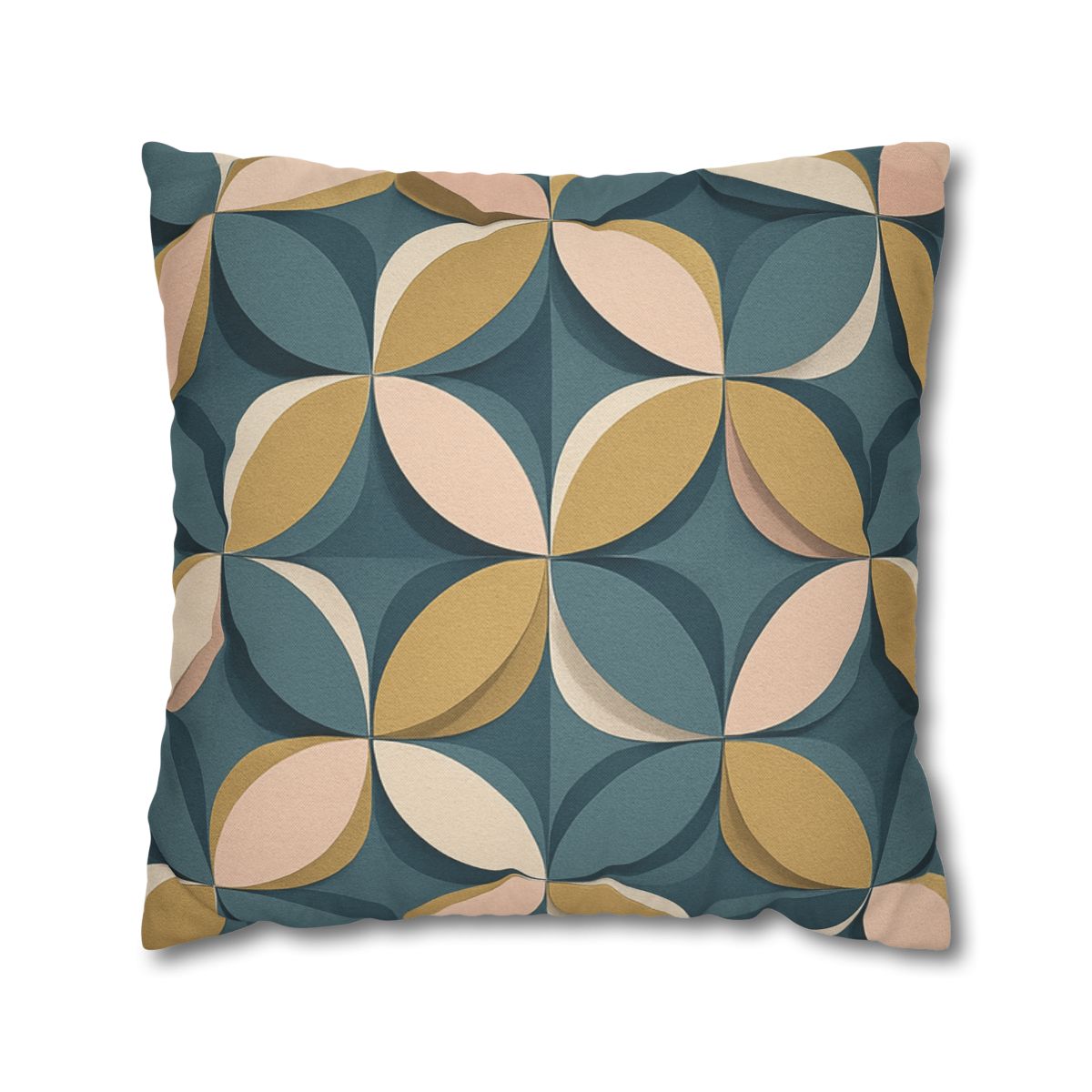 Petal Ripple Grid comfortable bedding pillow covers