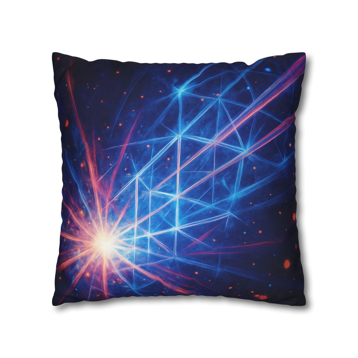 Starburst Lattice Bloom soft cotton pillow cases