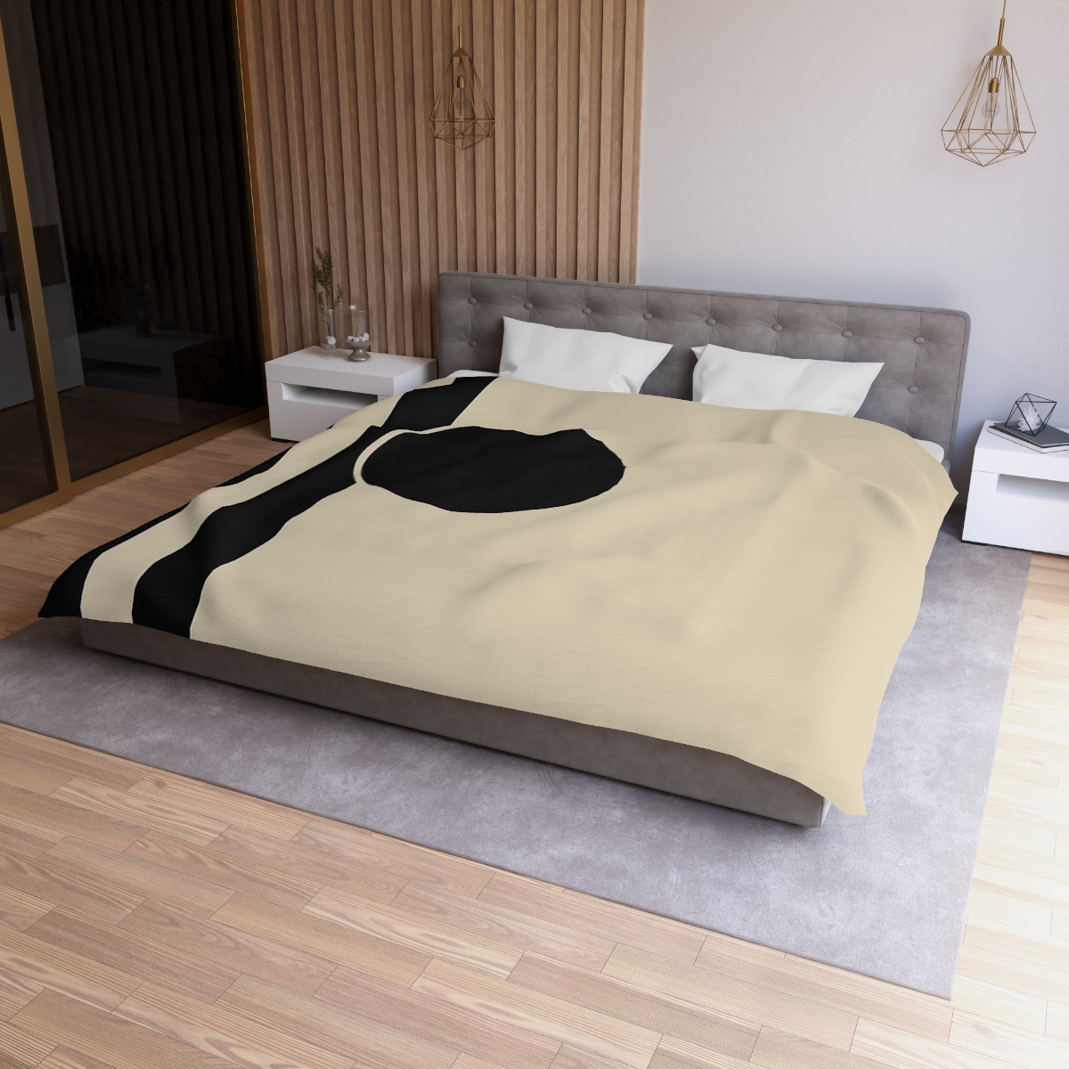 Three Bar Eclipse Grid soft comforter duvets