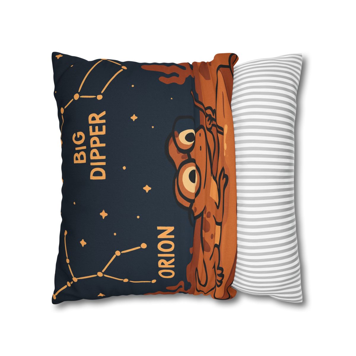 Stargazing Lizard Desert Camp soft cotton pillow cases