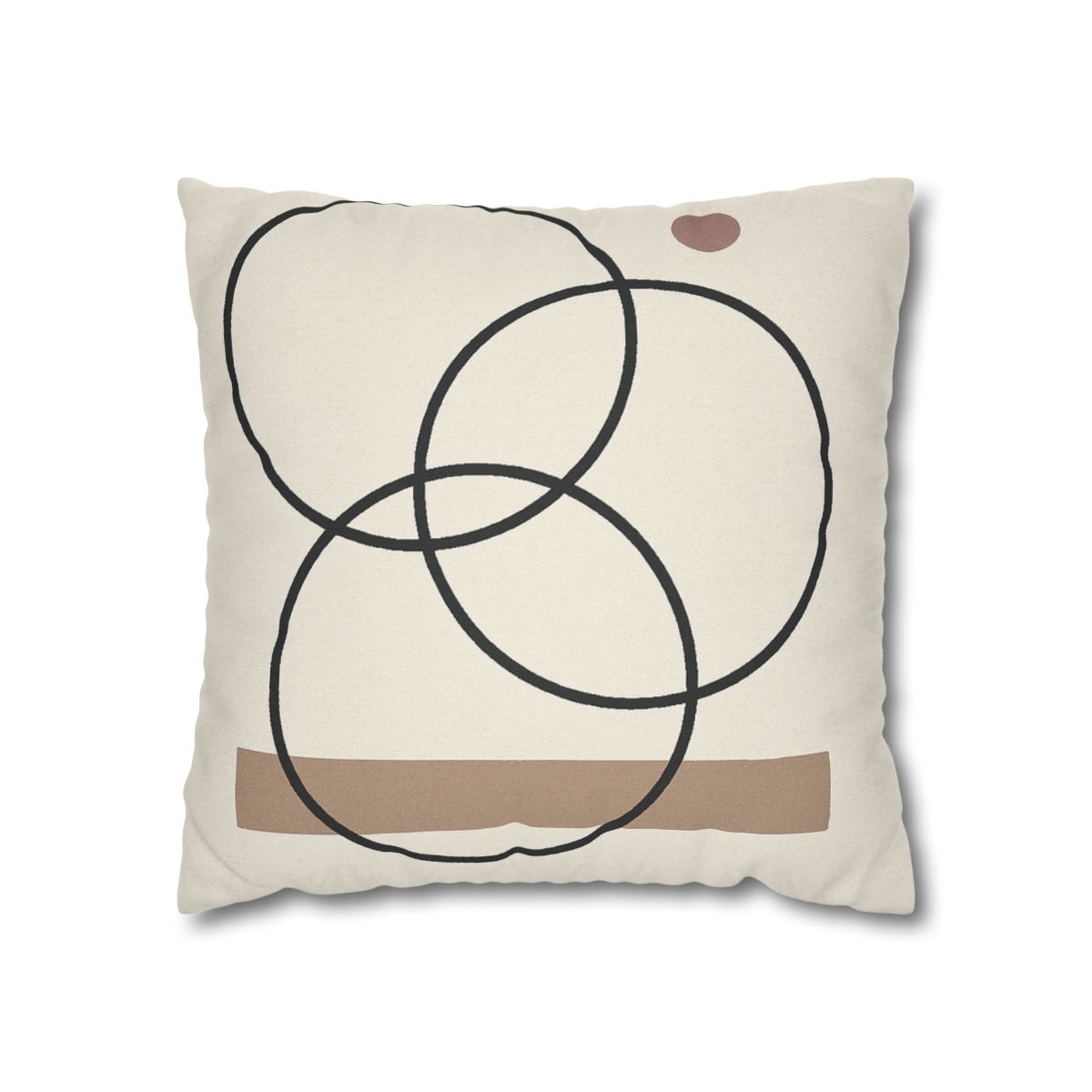 Staggered Rings And Slim Bar comfortable bedding pillow covers