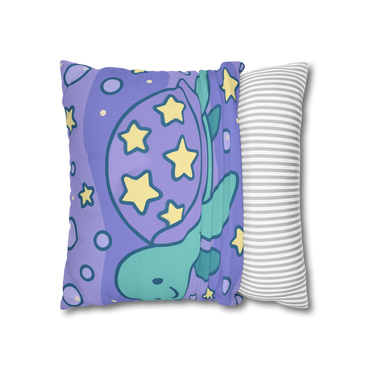 Nebula Ocean Turtle designer print pillow cases