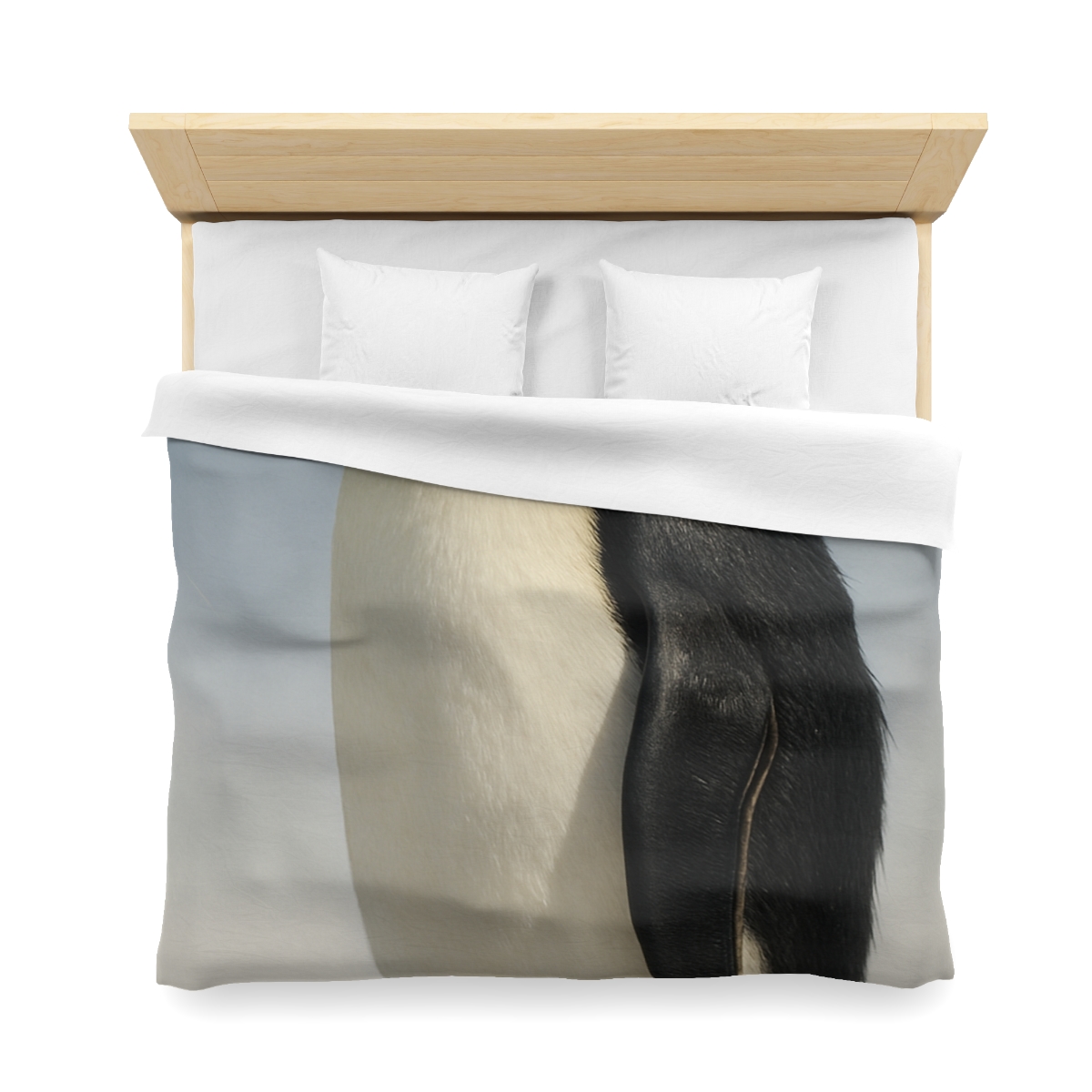 Glacier Gleam Emperor Penguin stylish duvet covers