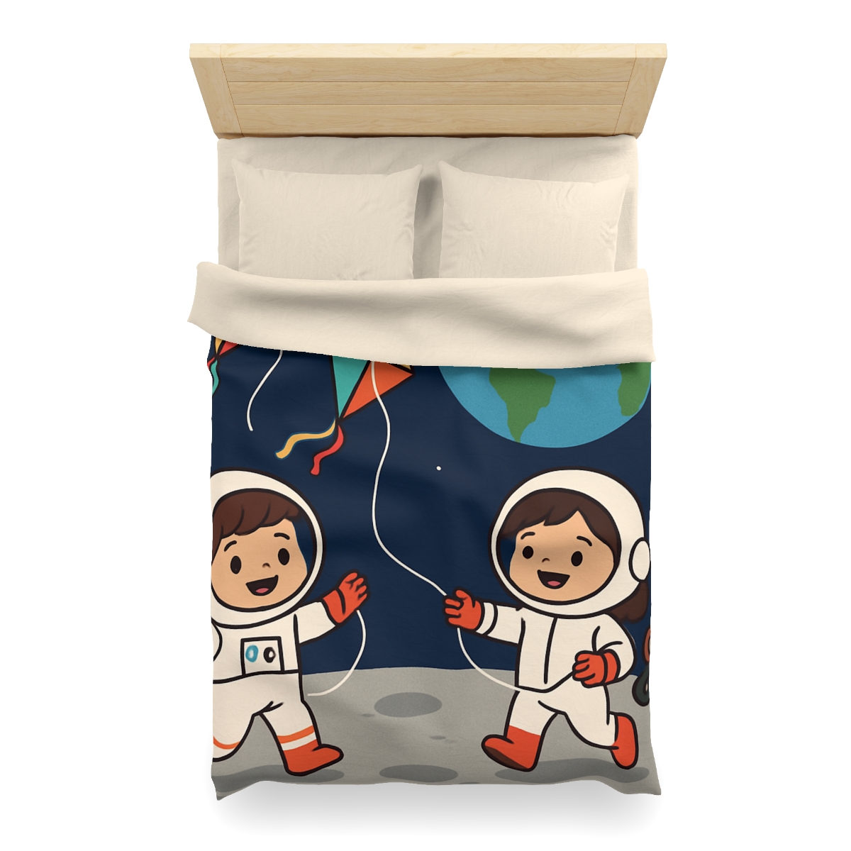 Kite Festival On The Moon custom duvets