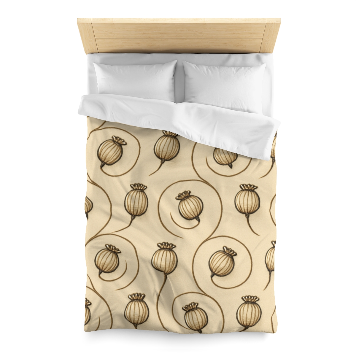 Seed Pod Spiral Ledger unique patterned duvets