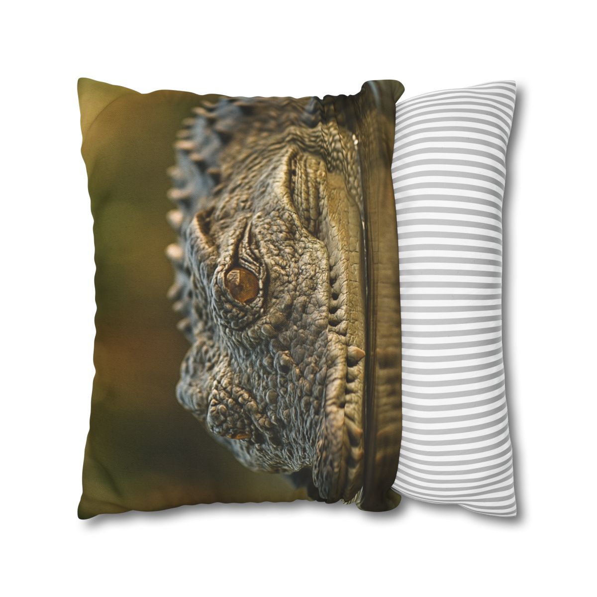 Ember Eye Saltwater Crocodile trendy patterned pillow cases