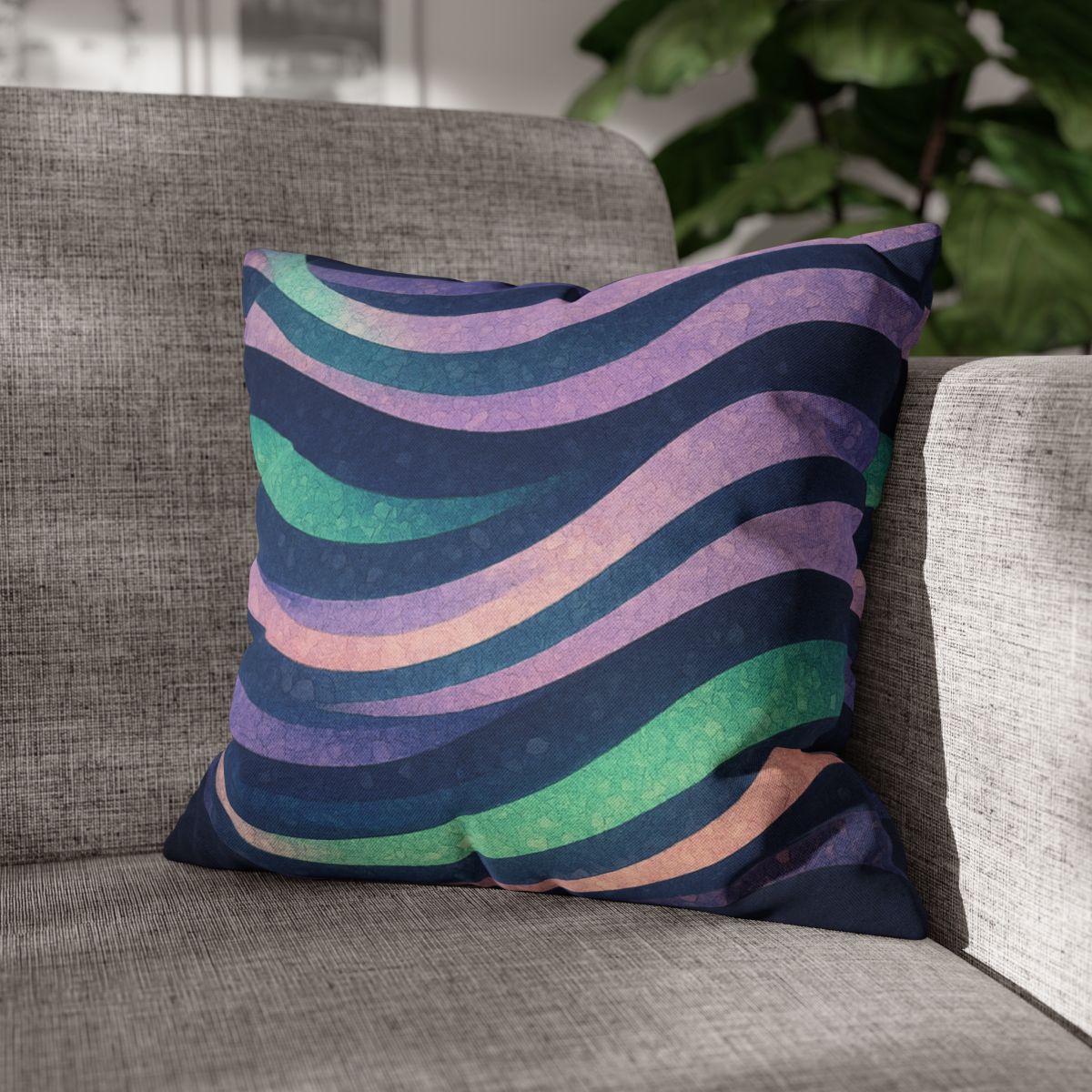 Auroral Current Mosaic comfortable bedding pillow covers