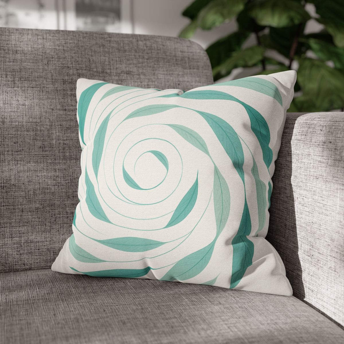 Orbiting Leaf Halo soft cotton pillow cases