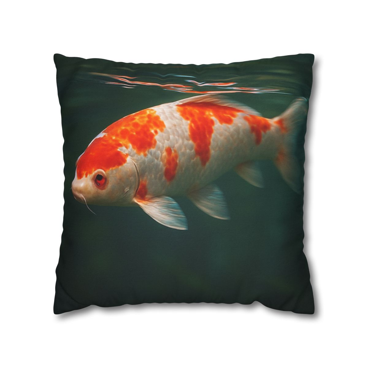 Crystal Current Koi Fish custom pillow cases