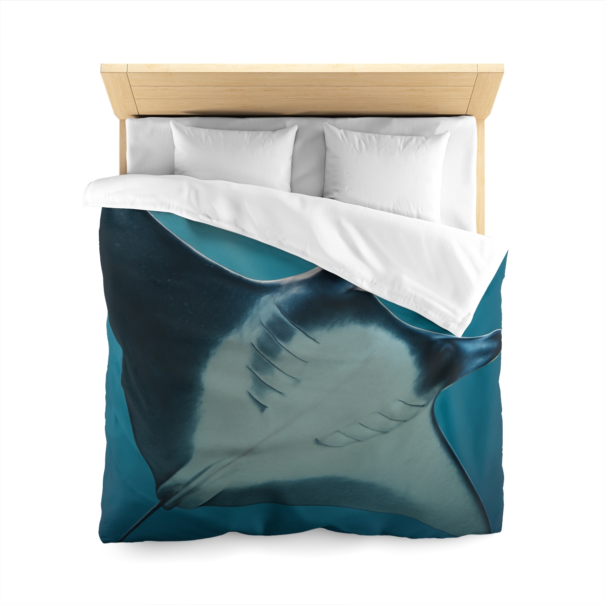 Starlit Surge Manta Ray unique patterned duvets