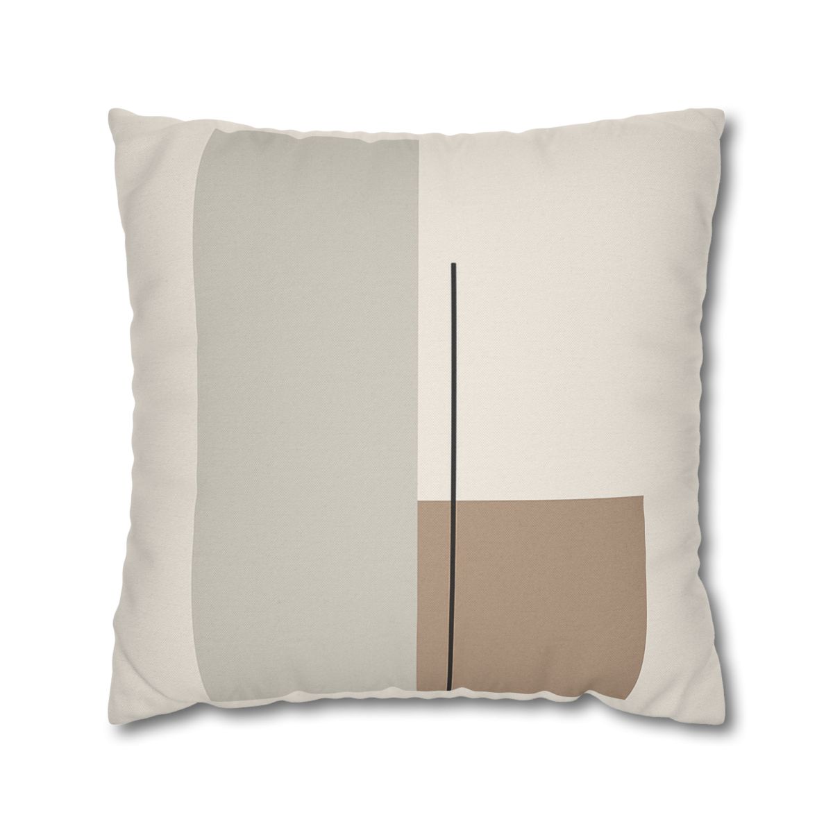 Offset Rectangle Pair With Line custom pillow cases