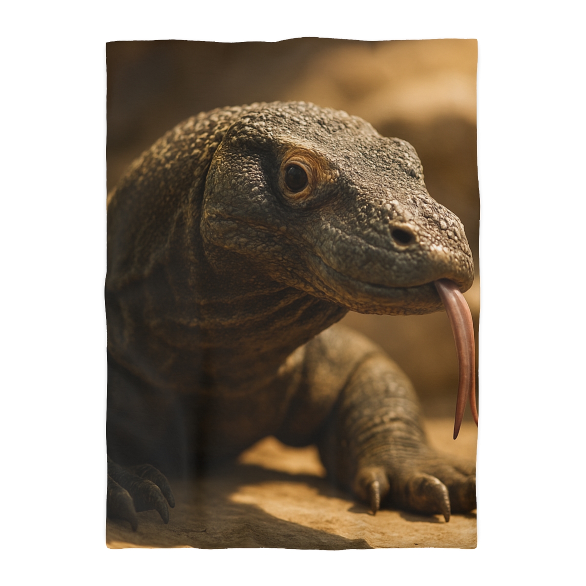Ancient Sentinel Komodo Dragon custom duvets