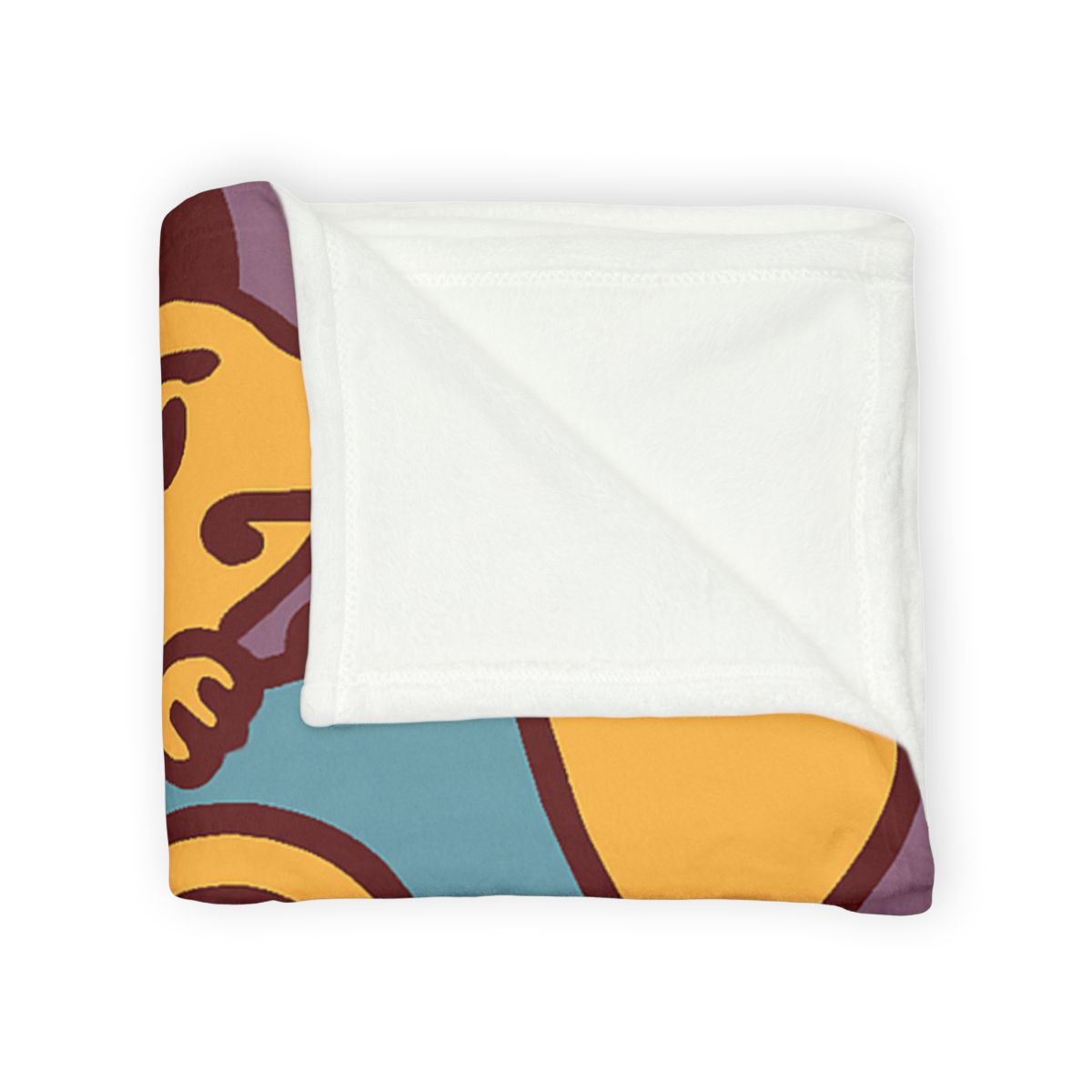 Rocket-Riding Hedgehog personalized cozy blankets