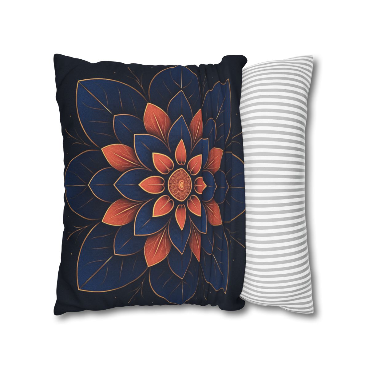 Petal Prism Medallion stylish decorative pillowcases