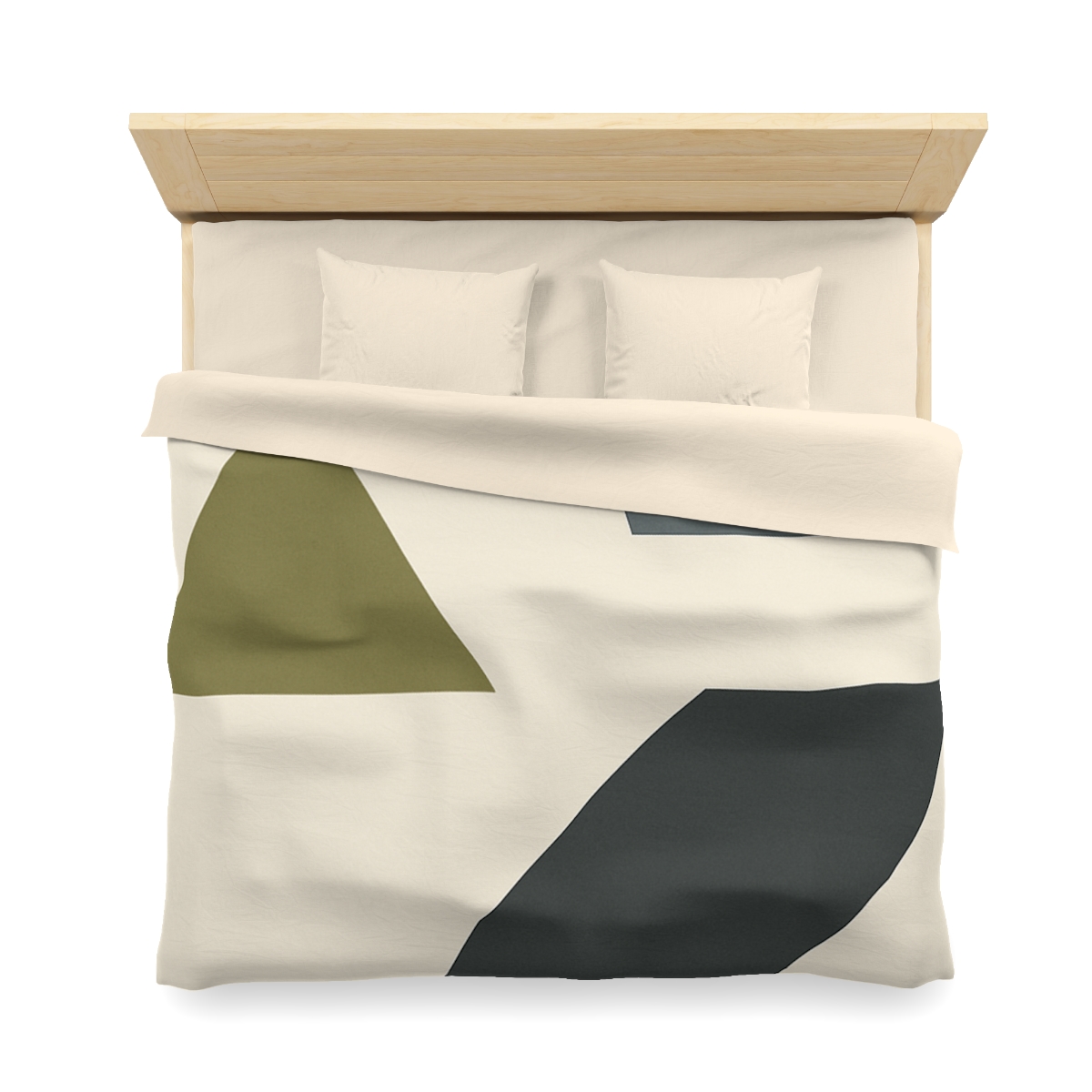 Sparse Polygon Cluster custom duvets