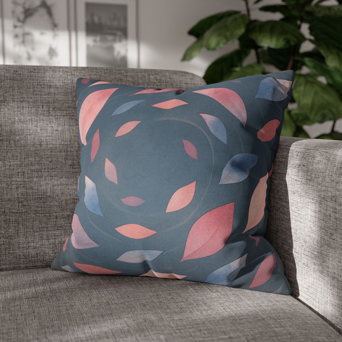 Orbiting Blossom Fragments personalized pillow covers