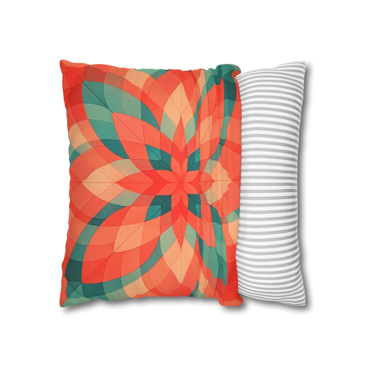 Petal Prism Overlap stylish decorative pillowcases