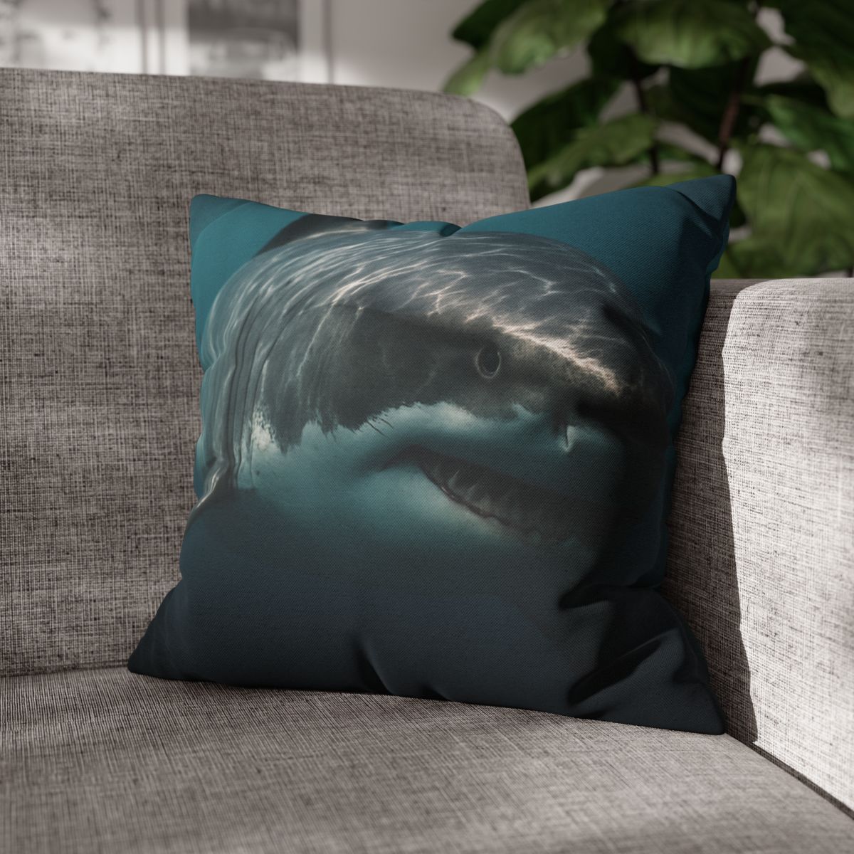 Silent Hunter Great White Shark unique gift pillow cases