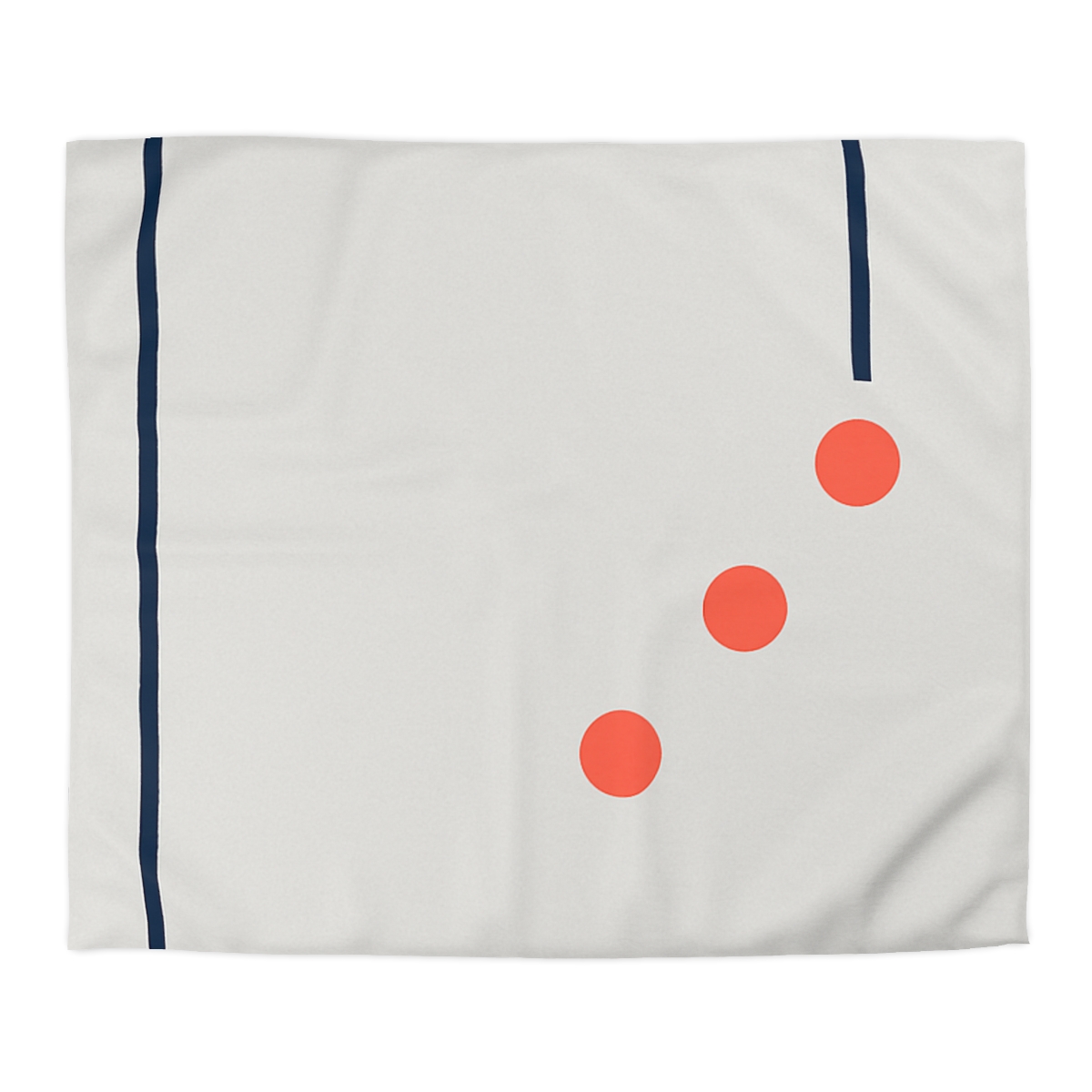 Diagonal Constellation Frame personalized bedding duvets