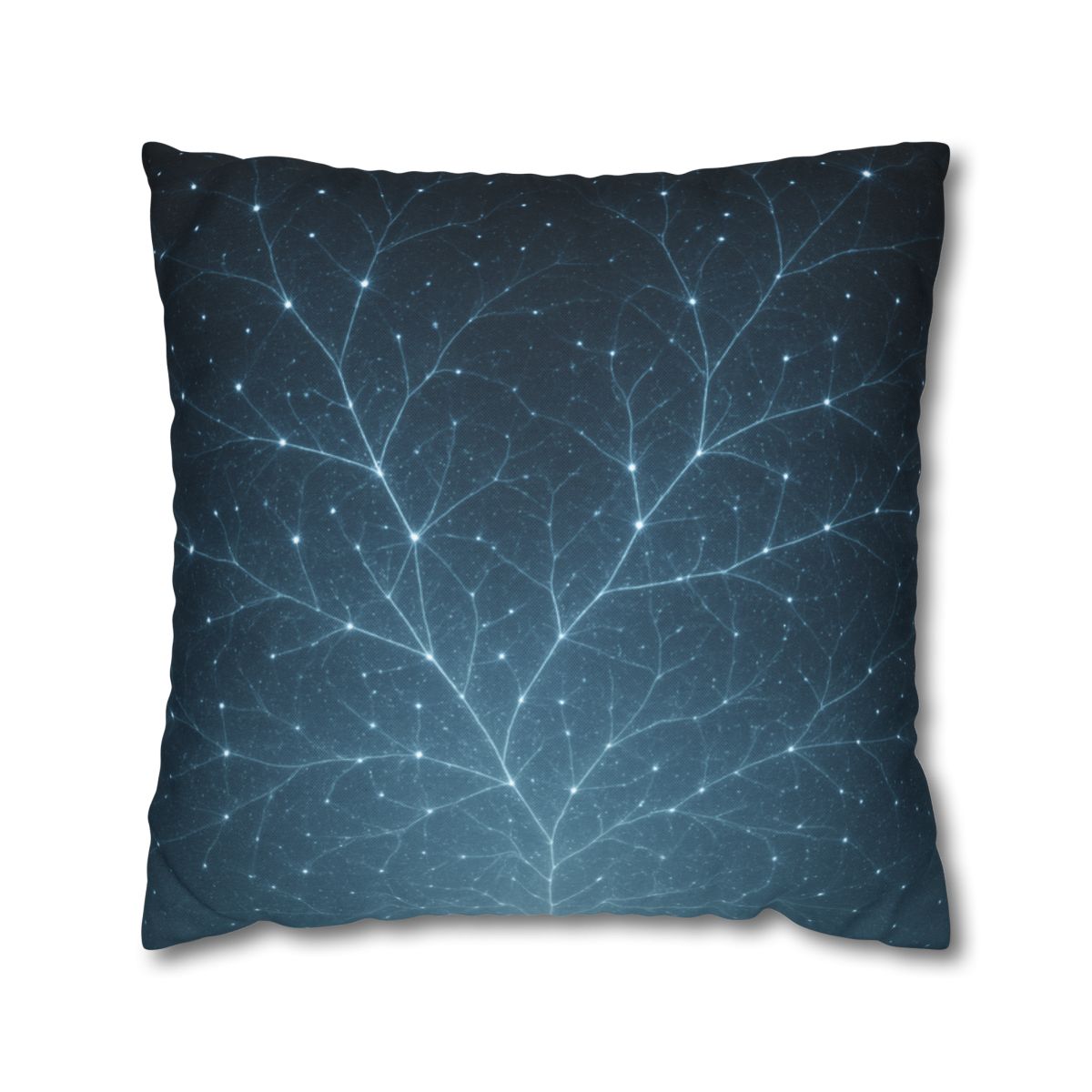 Starlit Fractal Canopy soft cotton pillow cases