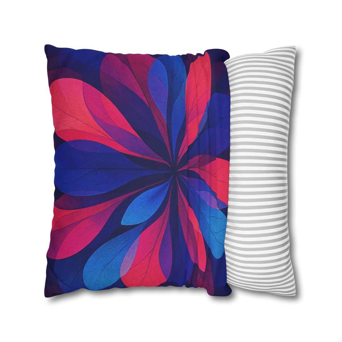 Petal Prism Overprint designer print pillow cases