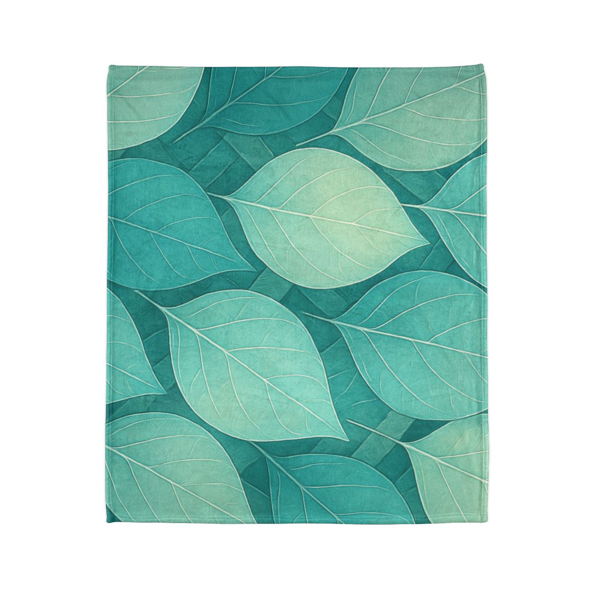 Leaf Vein Prism Weave stylish throw blankets