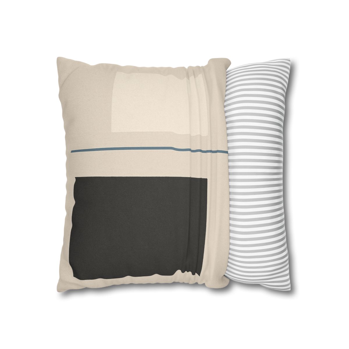 Offset Rectangle Balance soft cotton pillow cases