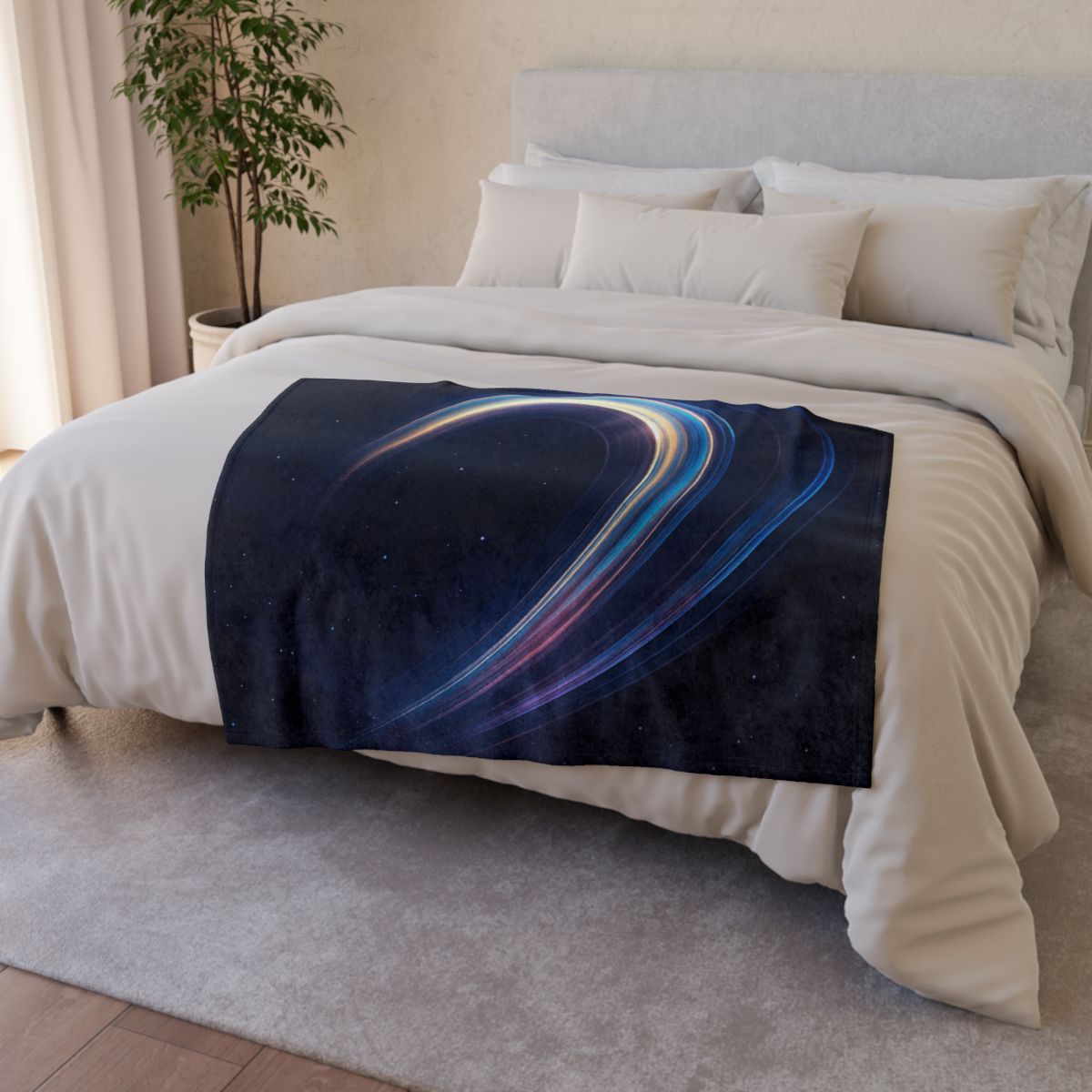 Prismatic Lenswave Mirage stylish throw blankets