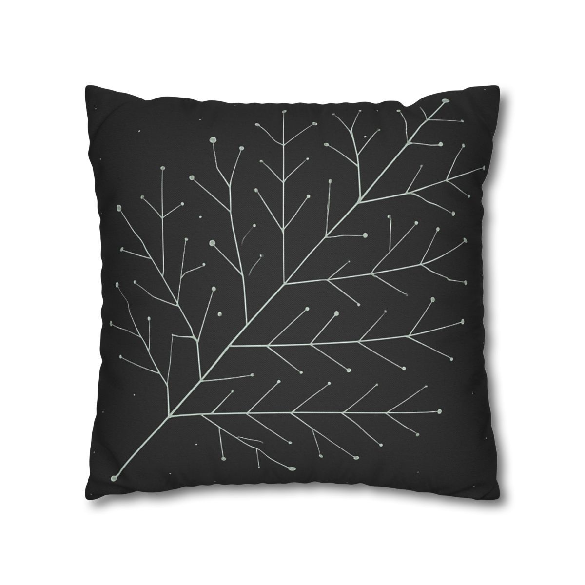 Leaf Vein Constellation Map custom pillow cases