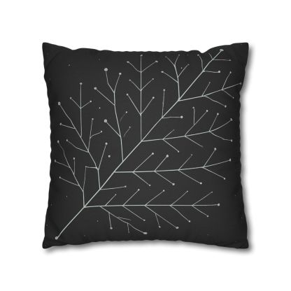 Leaf Vein Constellation Map custom pillow cases