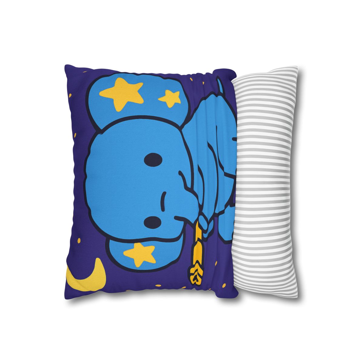 Starlight Safari Elephant designer print pillow cases