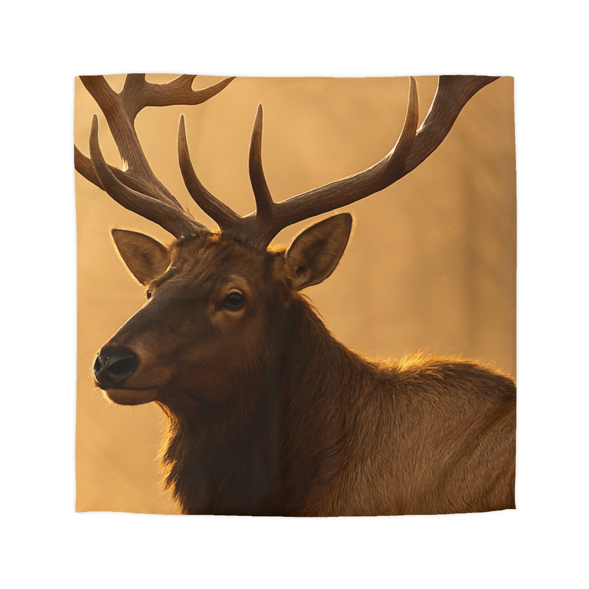 Antler Crown Mountain Elk personalized bedding duvets