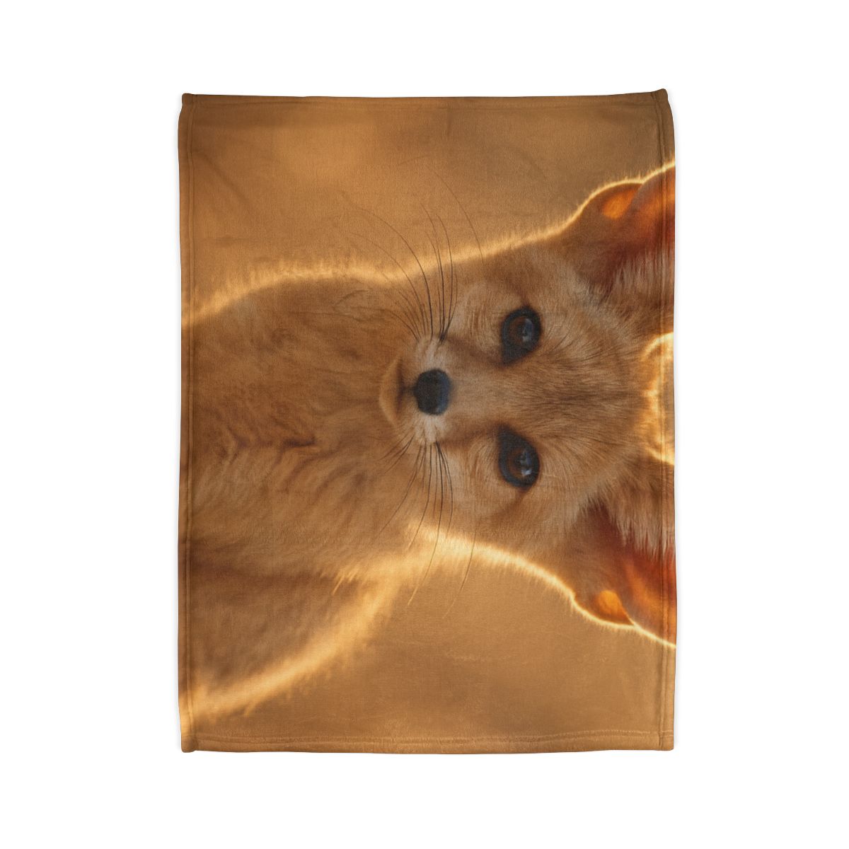 Ember Dusk Fennec Fox soft fleece blankets