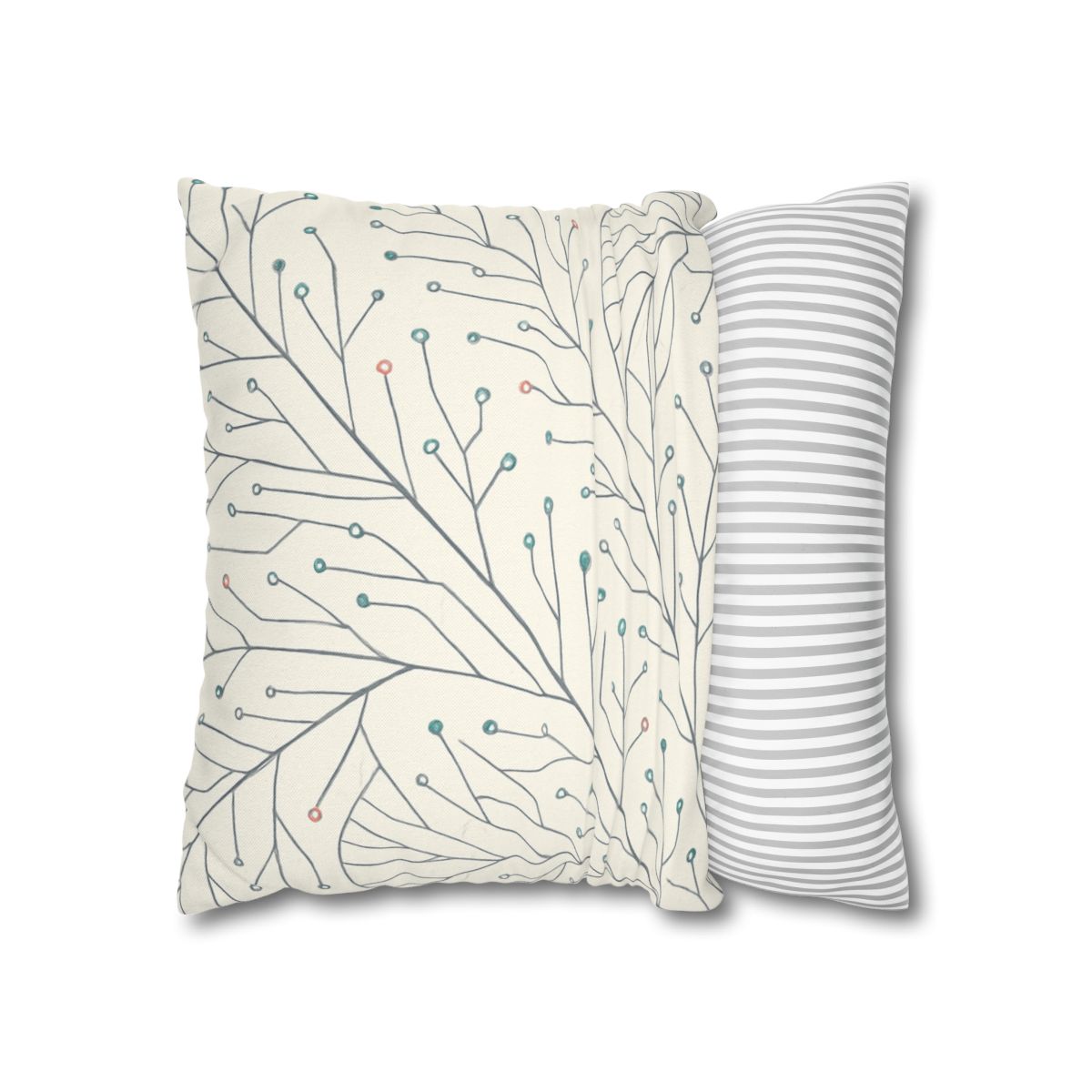 Vein Circuit Filigree stylish decorative pillowcases