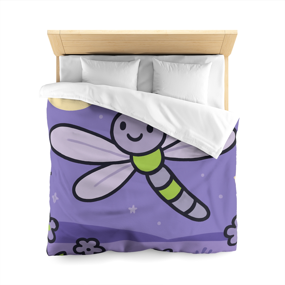 Moonlight Meadow Dragonfly custom duvets