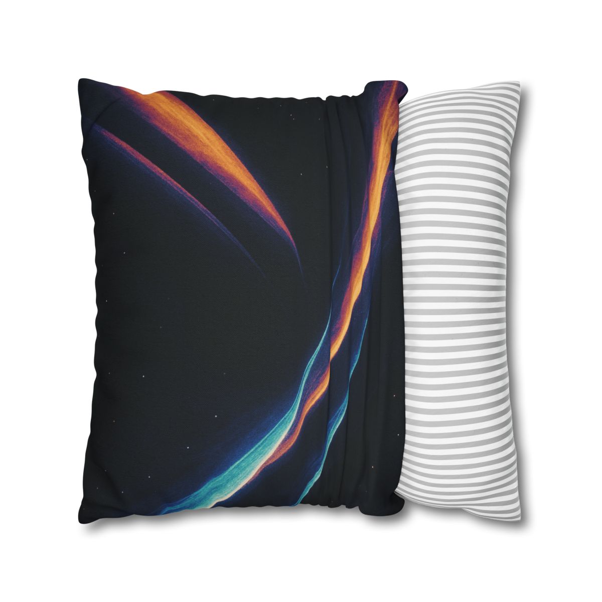 Prismatic Horizon Shear designer print pillow cases
