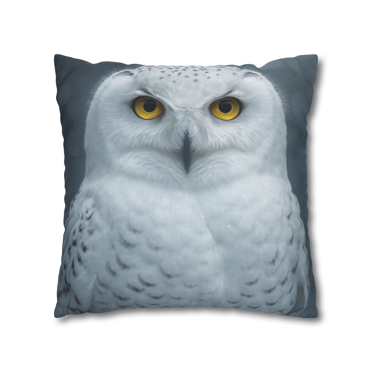 Midnight Watch Snowy Owl trendy patterned pillow cases